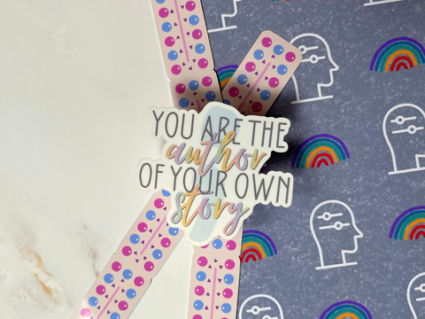 Author of Your Own Story Sticker | Waterproof Laminated Vinyl Sticker