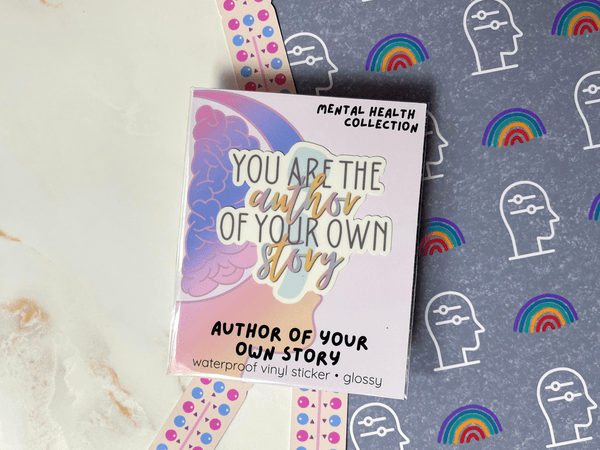 Author of Your Own Story Sticker | Waterproof Laminated Vinyl Sticker - Forge de Sol - Sticker - Sticker - 