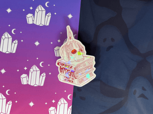 Candle Spooky Stack Sticker | Waterproof Laminated HOLOGRAPHIC Vinyl Sticker - Forge de Sol - Sticker - Sticker - 