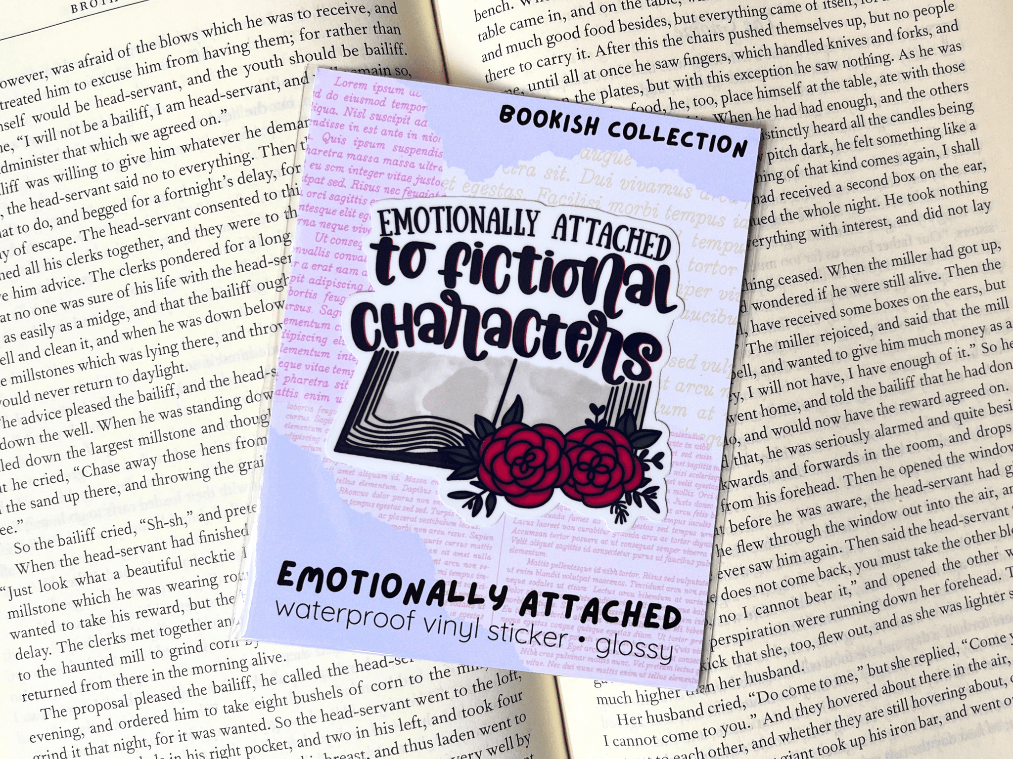 Emotionally Attached Sticker | Waterproof Laminated Vinyl Sticker - Forge de Sol - Sticker - Sticker - 