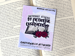 Emotionally Attached Sticker | Waterproof Laminated Vinyl Sticker - Forge de Sol - Sticker - Sticker - 