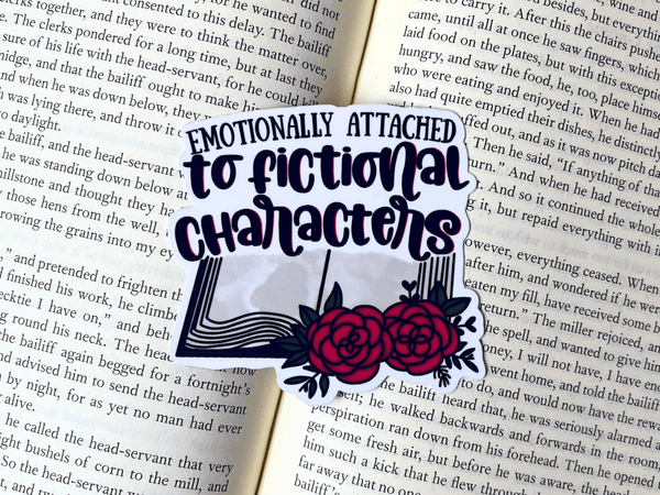 Emotionally Attached Sticker | Waterproof Laminated Vinyl Sticker - Forge de Sol - Sticker - Sticker - 