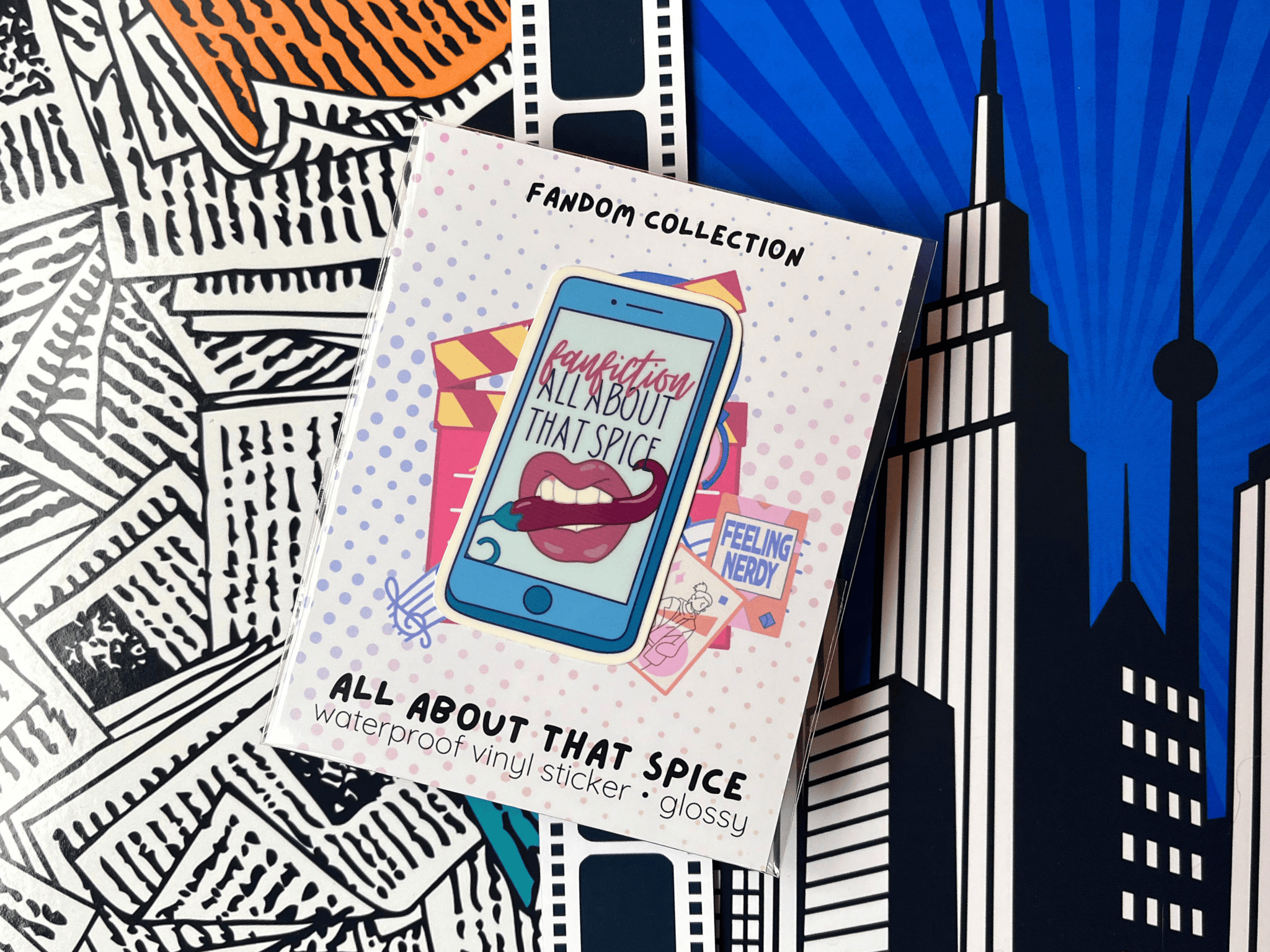 Fanfiction: All About That Spice Sticker | Waterproof Laminated Vinyl Sticker - Forge de Sol - Sticker - Sticker - 
