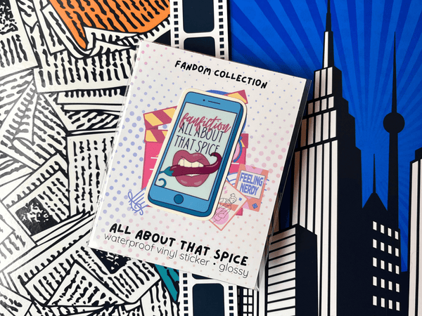Fanfiction: All About That Spice Sticker | Waterproof Laminated Vinyl Sticker - Forge de Sol - Sticker - Sticker - 