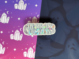 Horror Fiction Club Sticker | Waterproof Laminated HOLOGRAPHIC Vinyl Sticker - Forge de Sol - Sticker - Sticker - 
