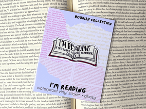 I'm Reading Sticker | Waterproof Laminated Vinyl Sticker - Forge de Sol - Sticker - Sticker - 