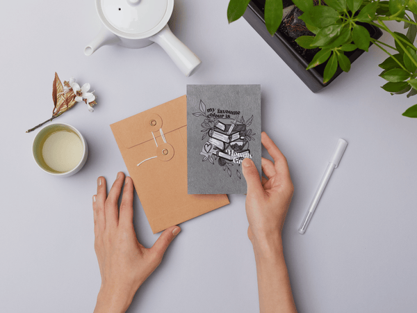 My Favourite Colour is Morally Grey Print | Glossy 4x6 Photo Paper Print - Forge de Sol - Print - Print - 