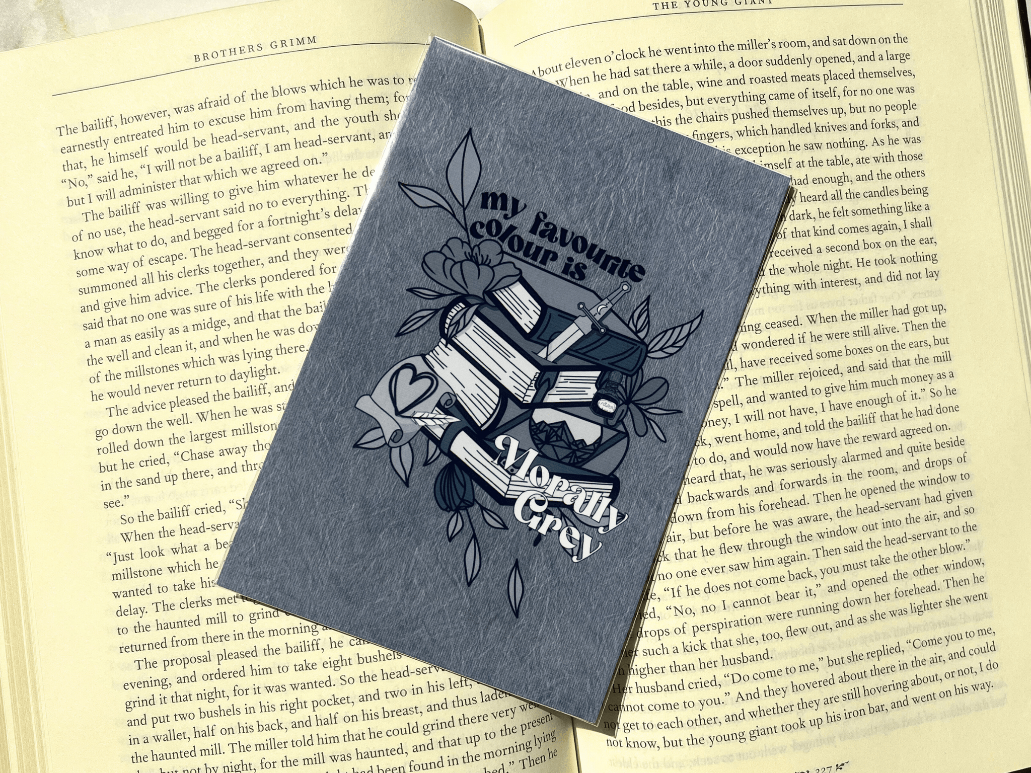 My Favourite Colour is Morally Grey Print | Glossy 4x6 Photo Paper Print - Forge de Sol - Print - Print - 