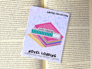 Novel Loading Sticker | Waterproof Laminated Vinyl Sticker - Forge de Sol - Sticker - Sticker - 