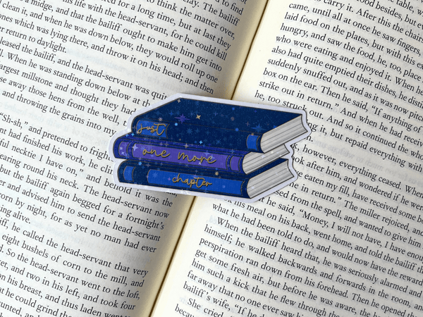 One More Chapter Sticker | Waterproof HOLOGRAPHIC Laminated Vinyl Sticker - Forge de Sol - Sticker - Sticker - 