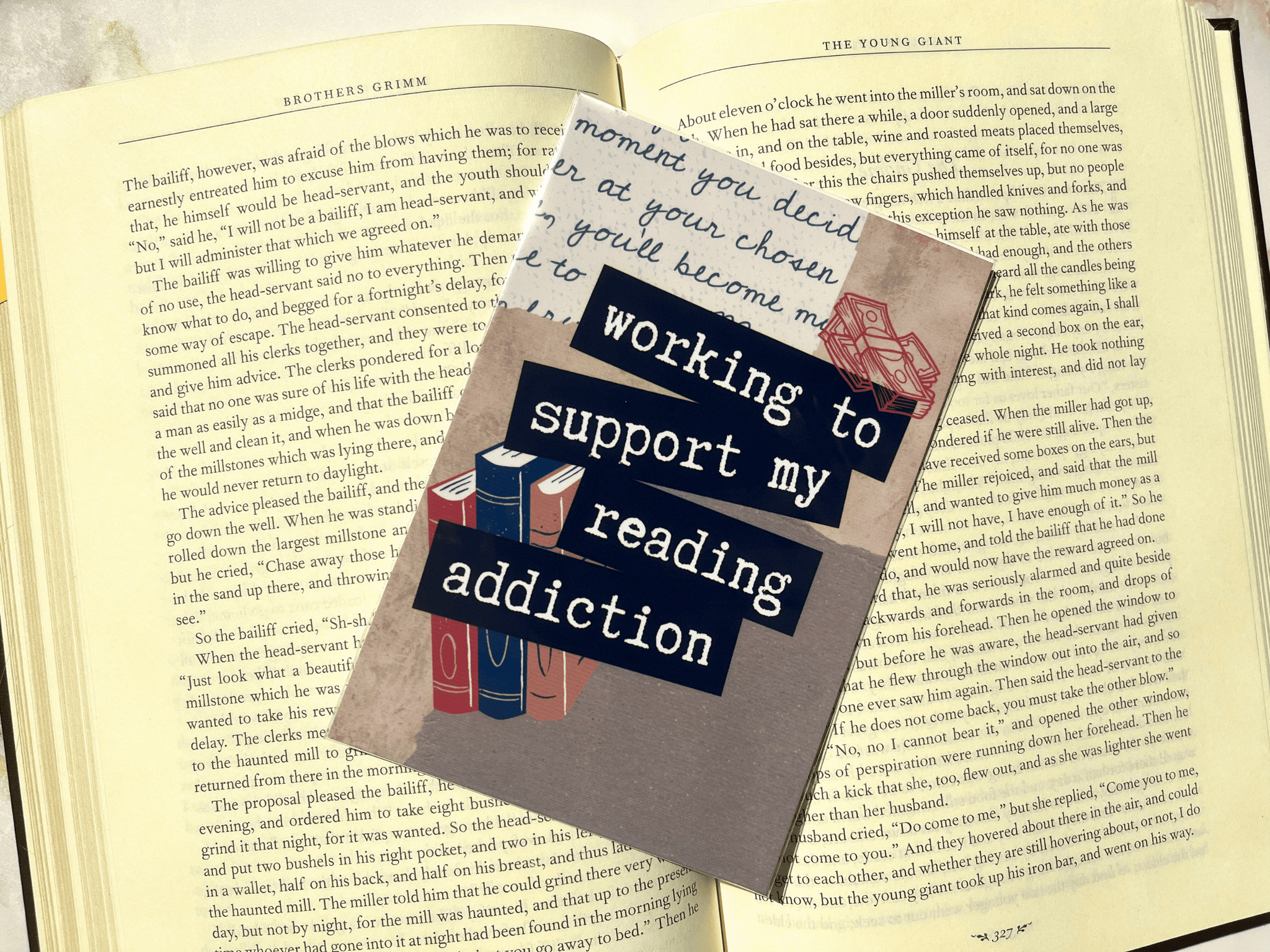 Reading Addiction Print | Glossy 4x6 Photo Paper Print - Forge de Sol - Print - Print - 