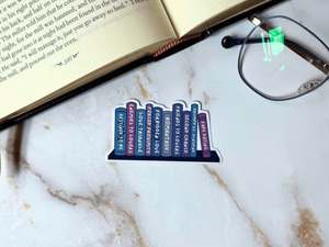 Romance Book Tropes Sticker | Waterproof Laminated Vinyl Sticker - Forge de Sol - Sticker - Sticker - 