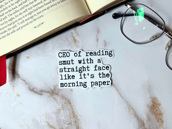 Smut Reader Sticker Pack | Waterproof Laminated Vinyl Stickers - Forge de Sol - Sticker - Sticker - 