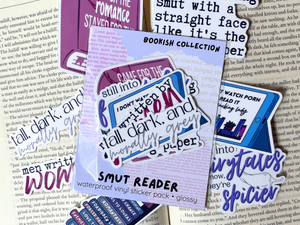 Smut Reader Sticker Pack | Waterproof Laminated Vinyl Stickers - Forge de Sol - Sticker - Sticker - 