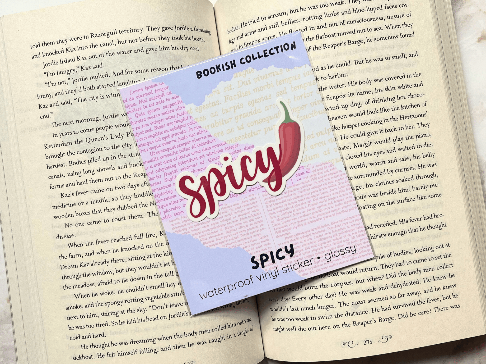 Spicy Sticker | Waterproof Laminated Vinyl Sticker - Forge de Sol - Sticker - Sticker - 