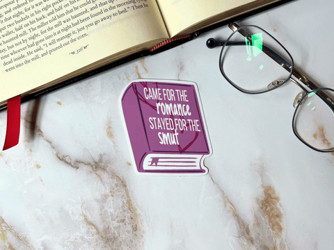 Stayed For The Smut Sticker | Waterproof Laminated Vinyl Sticker - Forge de Sol - Sticker - Sticker - 