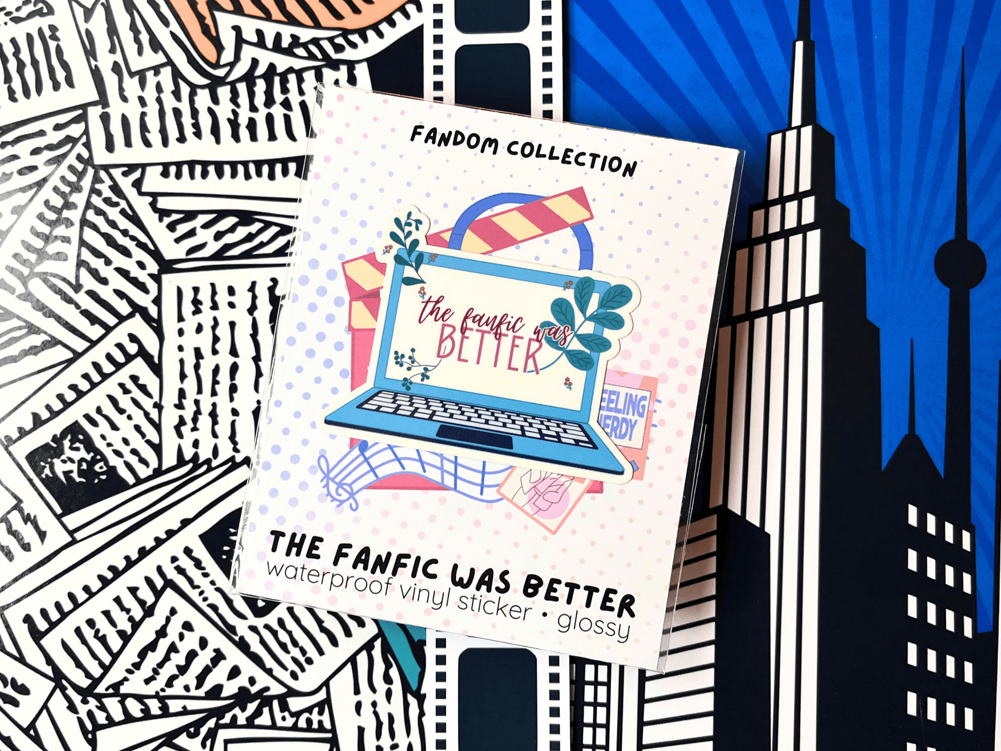 The Fanfic Was Better Sticker | Waterproof Laminated Vinyl Sticker - Forge de Sol - Sticker - Sticker - 