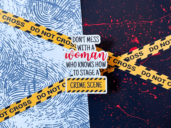 True Crime Sticker Pack | Waterproof Laminated Vinyl Stickers - Forge de Sol - Sticker - Sticker - 