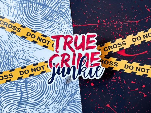 True Crime Sticker Pack | Waterproof Laminated Vinyl Stickers - Forge de Sol - Sticker - Sticker - 