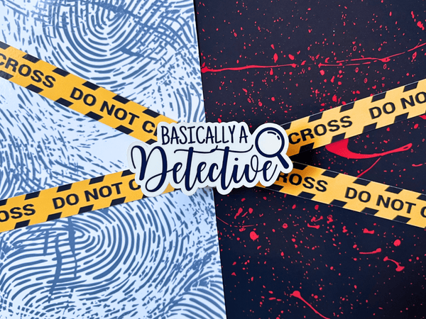 True Crime Sticker Pack | Waterproof Laminated Vinyl Stickers - Forge de Sol - Sticker - Sticker - 