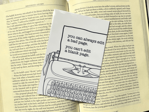 Typewriter Quote Print | Glossy 4x6 Photo Paper Print - Forge de Sol - Print - Print - 
